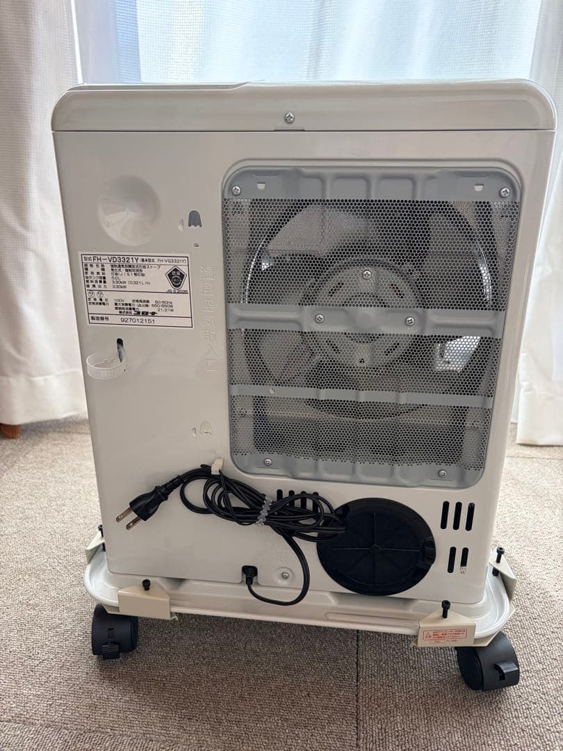 CORONAファンヒーター 2021年製-キャスター付き