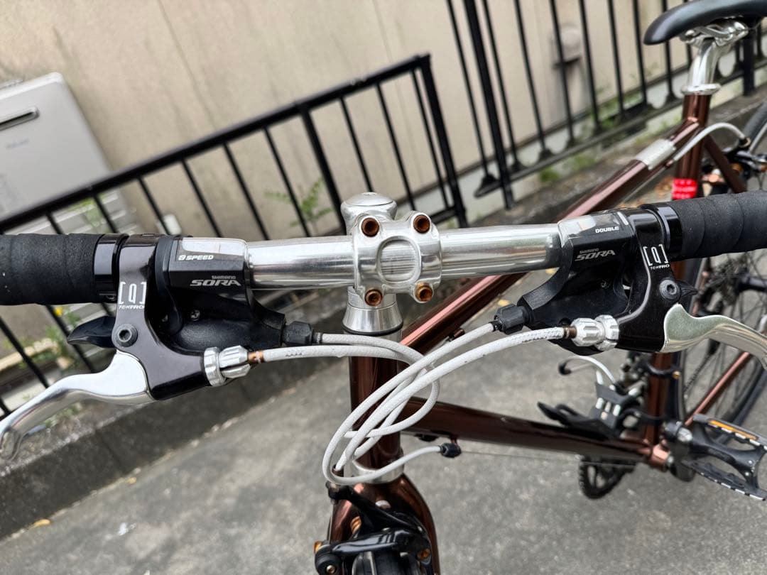 osso クロスバイク ブラウン