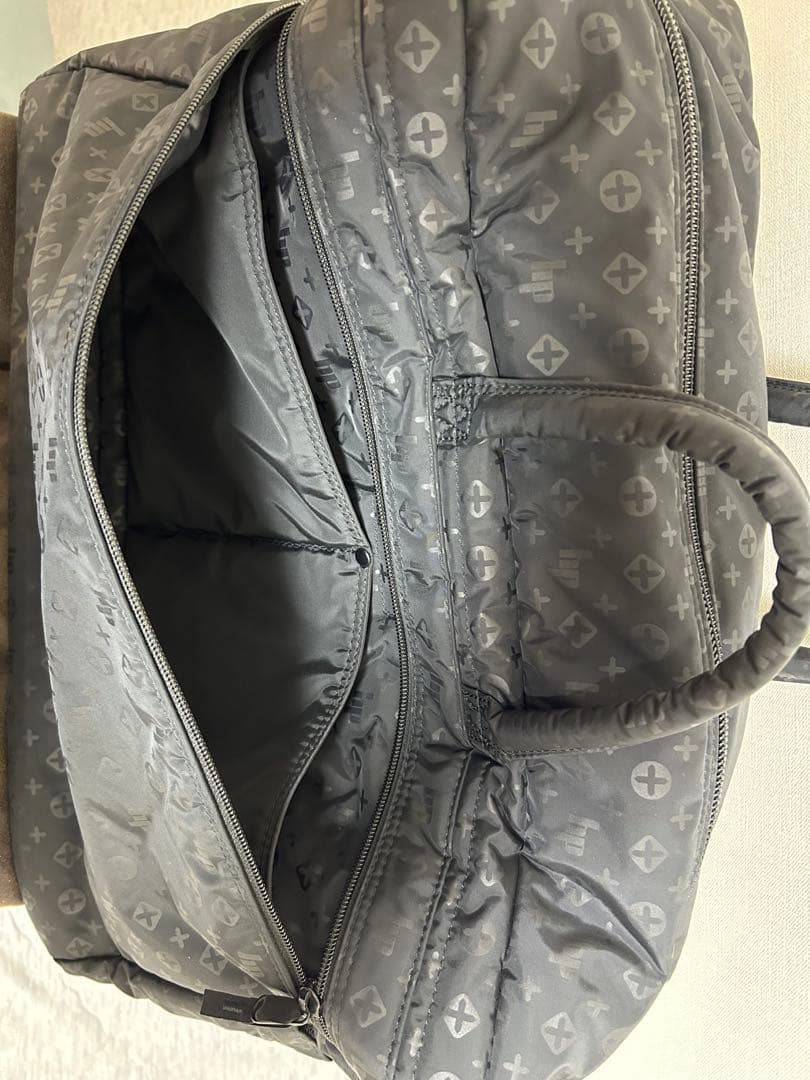 吉田カバン　ポーター　ブラックビューティーモノグラム　2Wayボストンバッグ