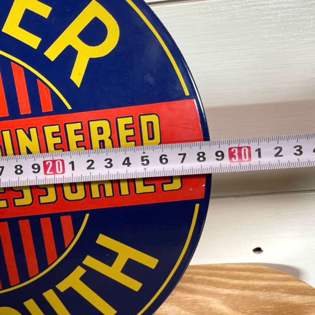 クライスラー USA看板 ホーロー看板 CHRYSLER PLYMOUTH