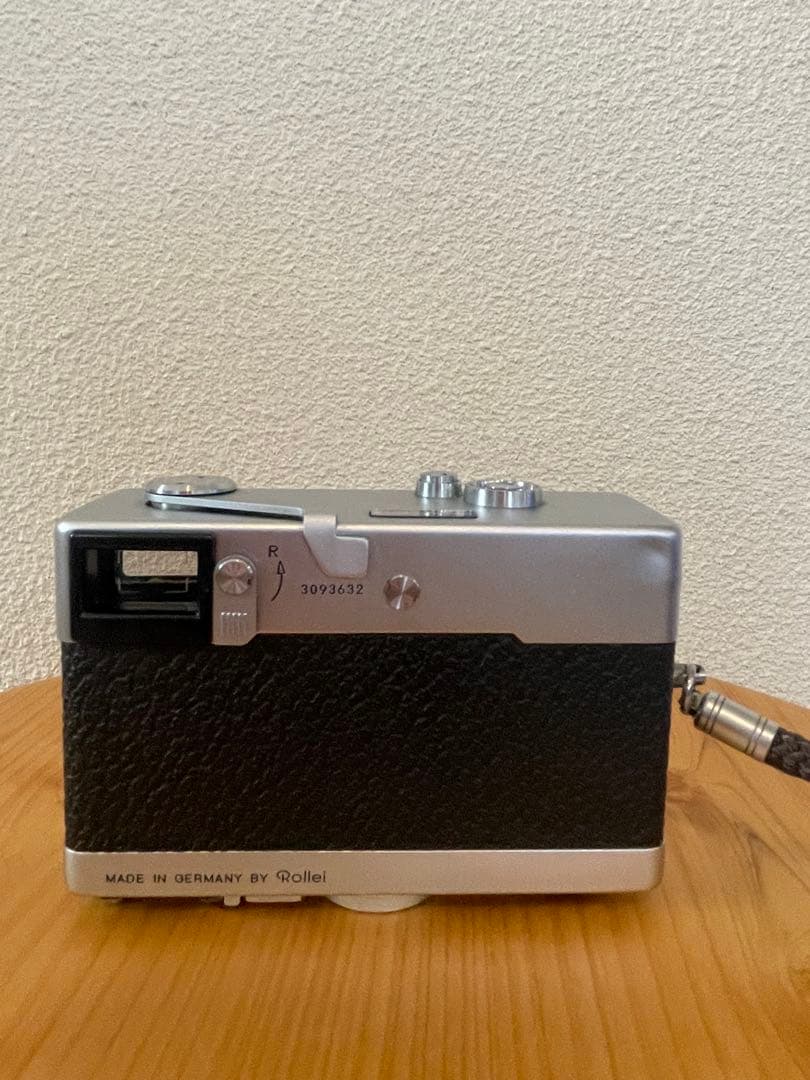 【完動品・美品】Rollei 35 ローライ35 シルバー　ドイツ製　露出計OK