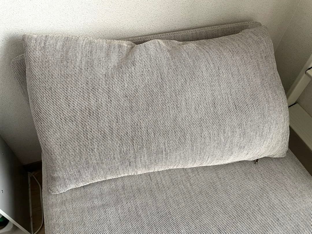 【美品】IKEA ソファ ソーデルハムン 寝椅子 クッション付き