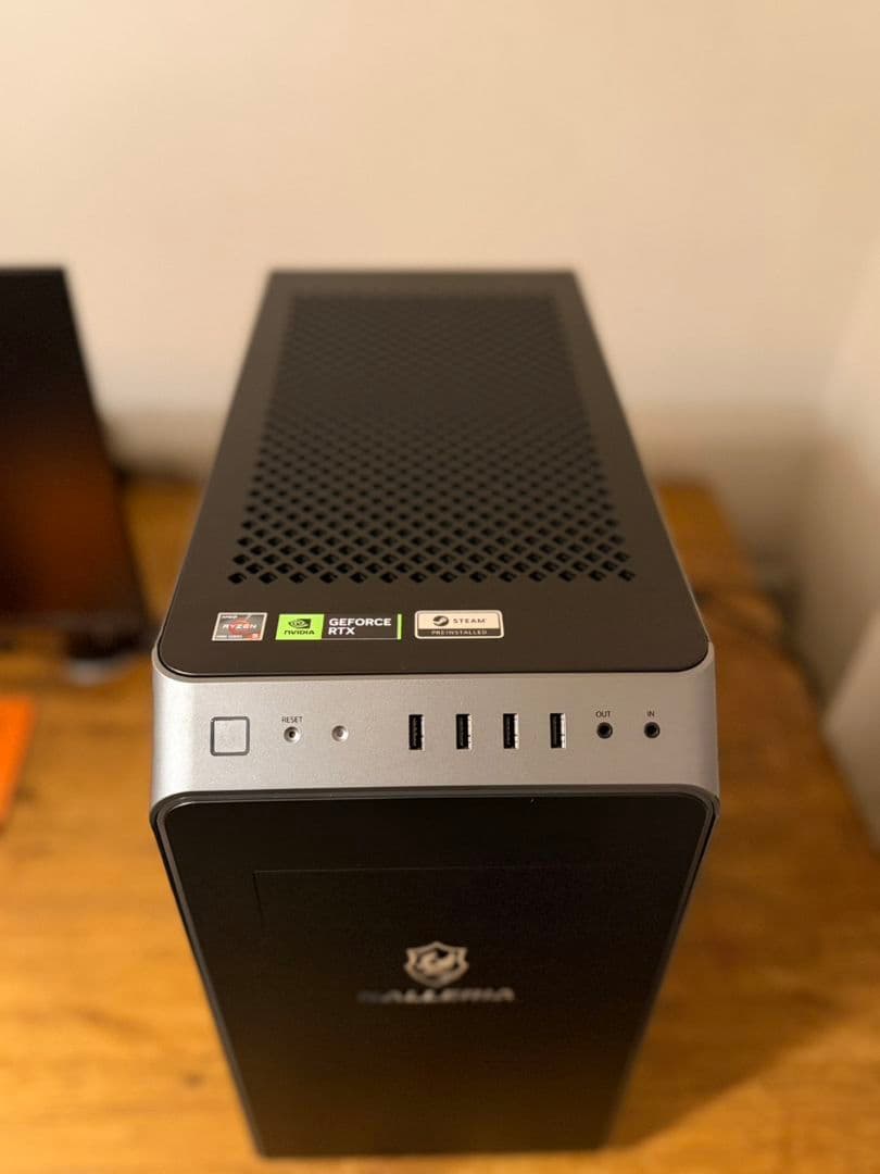 GALLERIA RYZEN7 5700X3D/4060ti ゲーミングパソコン