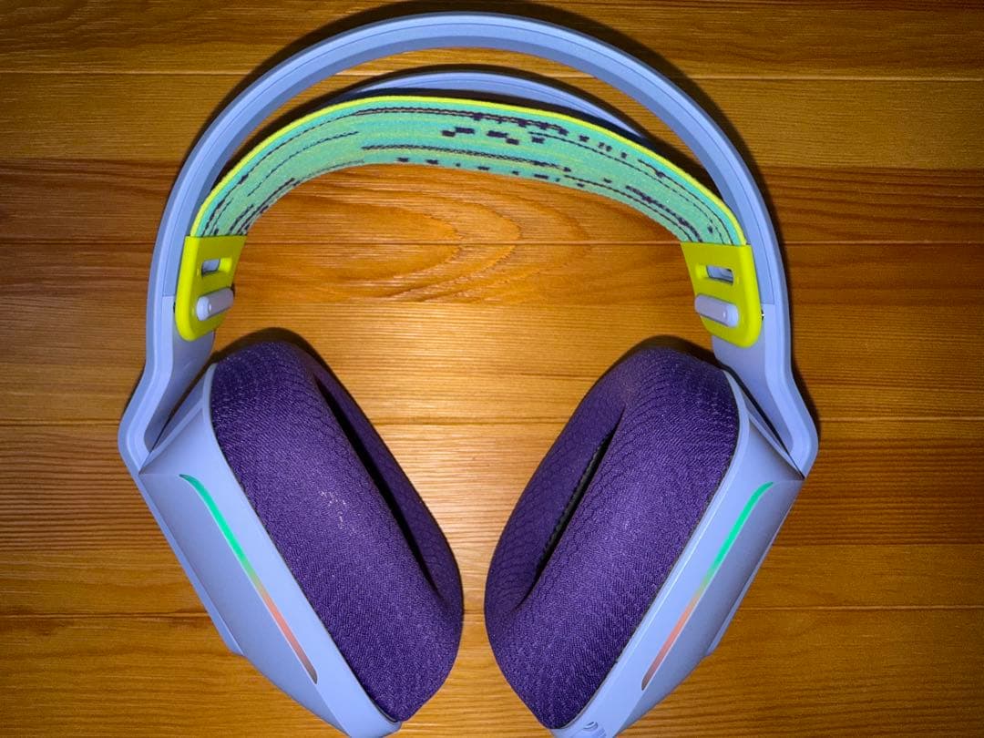 G733 ライラック 無線 ゲーミングヘッドセット Logicool 正規品