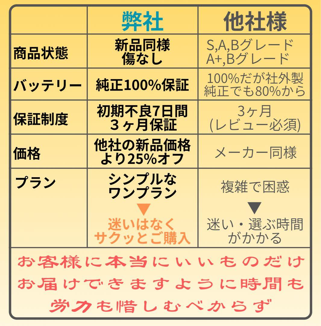 iPhone SE3 256 SIMフリー純正バッテリー100%