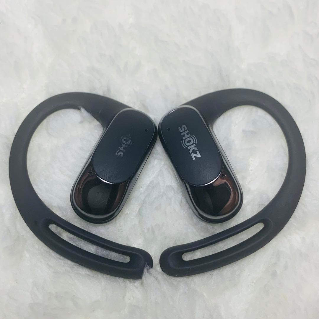 美品 SHOKZ OPENFIT AIR ブラック　3