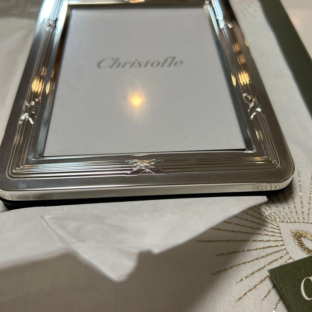 新品未使用　Christofle クリストフル　フォトフレーム