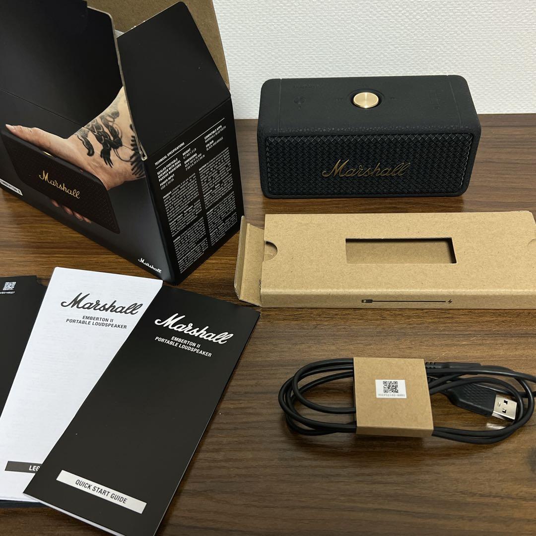 Marshall EMBERTON 2 bluetooth スピーカーマーシャル