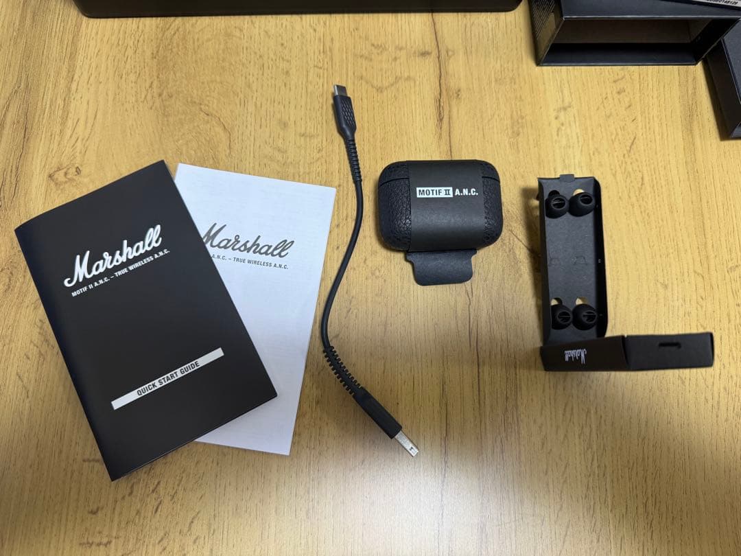 マーシャルMarshall MOTIF II A.N.C. ワイヤレスイヤホン