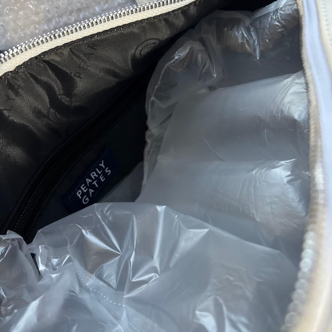 PEARLY GATES PGキャディバッグ 黒/白/赤