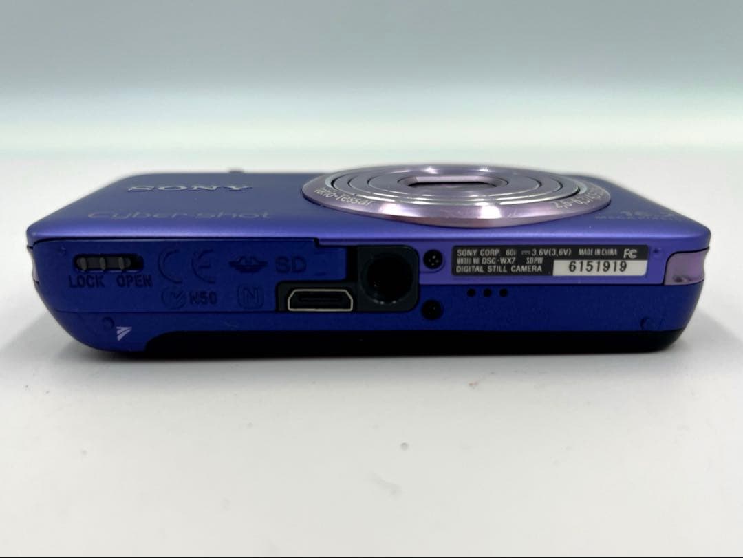 【完動品/返品保証】SONY・Cyber-shot DSC-WX7・デジカメ