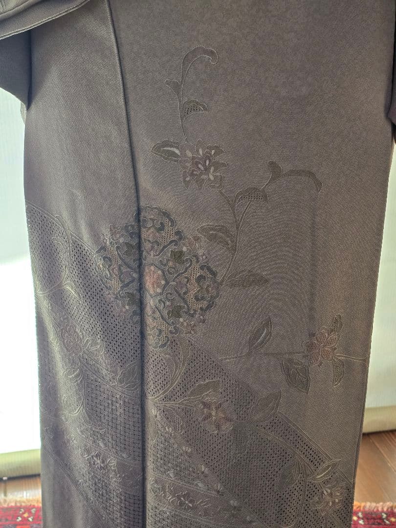 汕頭刺繍　４点フルセット　蘇州刺繍　高級訪問着　トールサイズ　唐織　高級袋帯