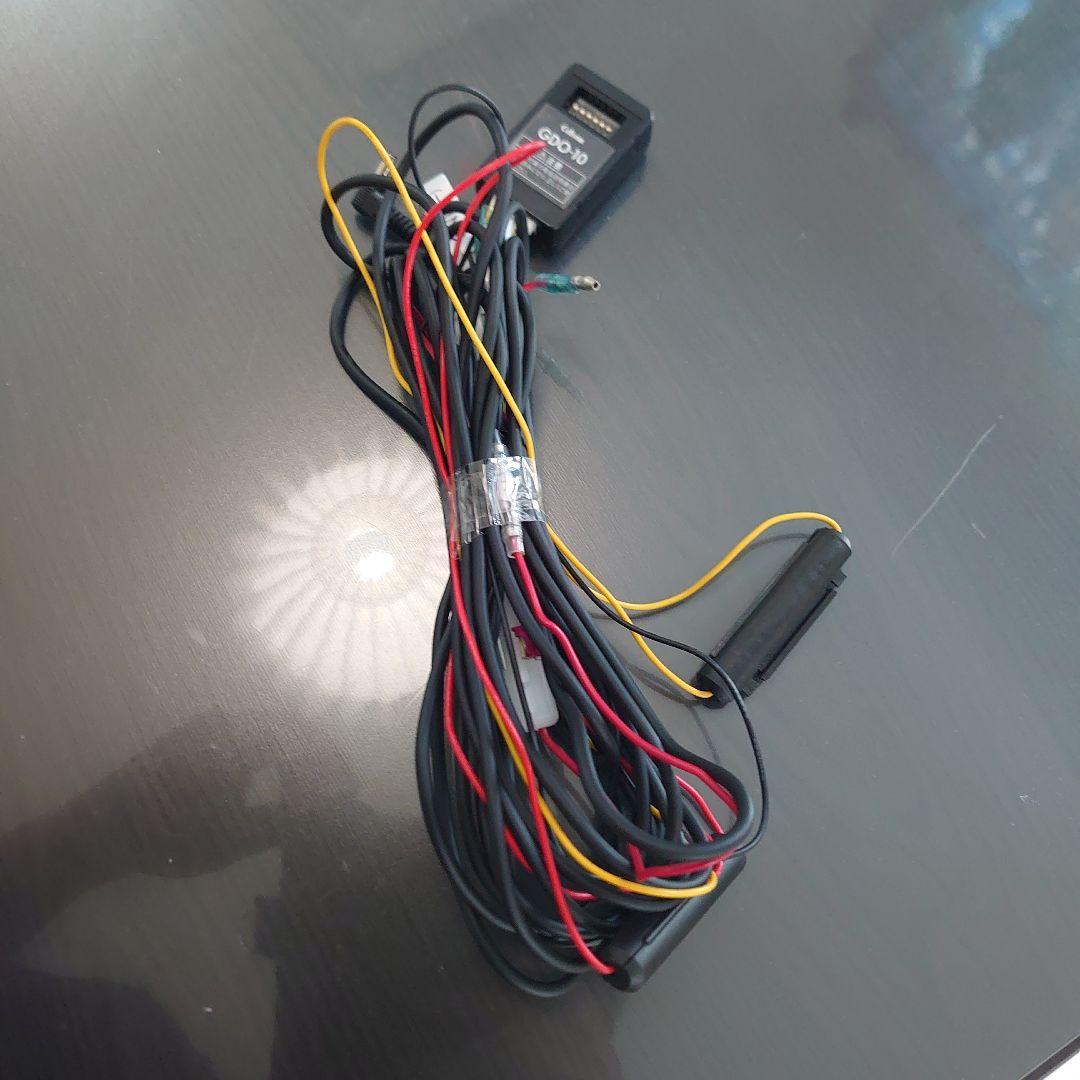 セルスタードライブレコーダー ミラー型レーダー探知機 配線一式付き