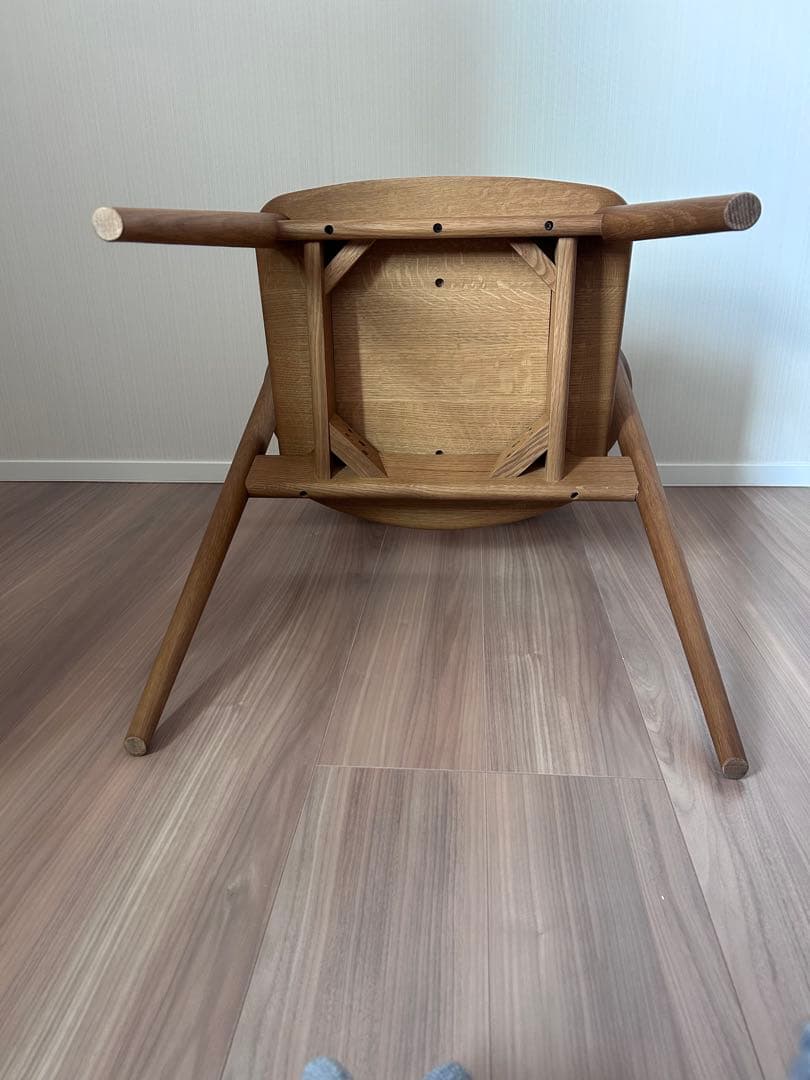 はな＊　飛騨産業 SEOTO セミアームチェア 2脚目有 N5 板座②