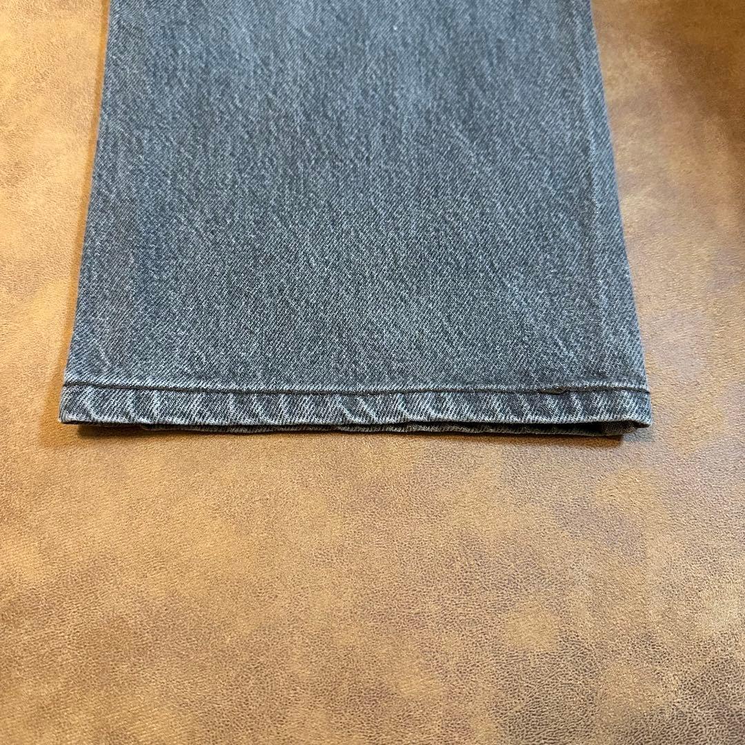 【80s】Levi's 501 先染め アメ製 ブラックデニム W32