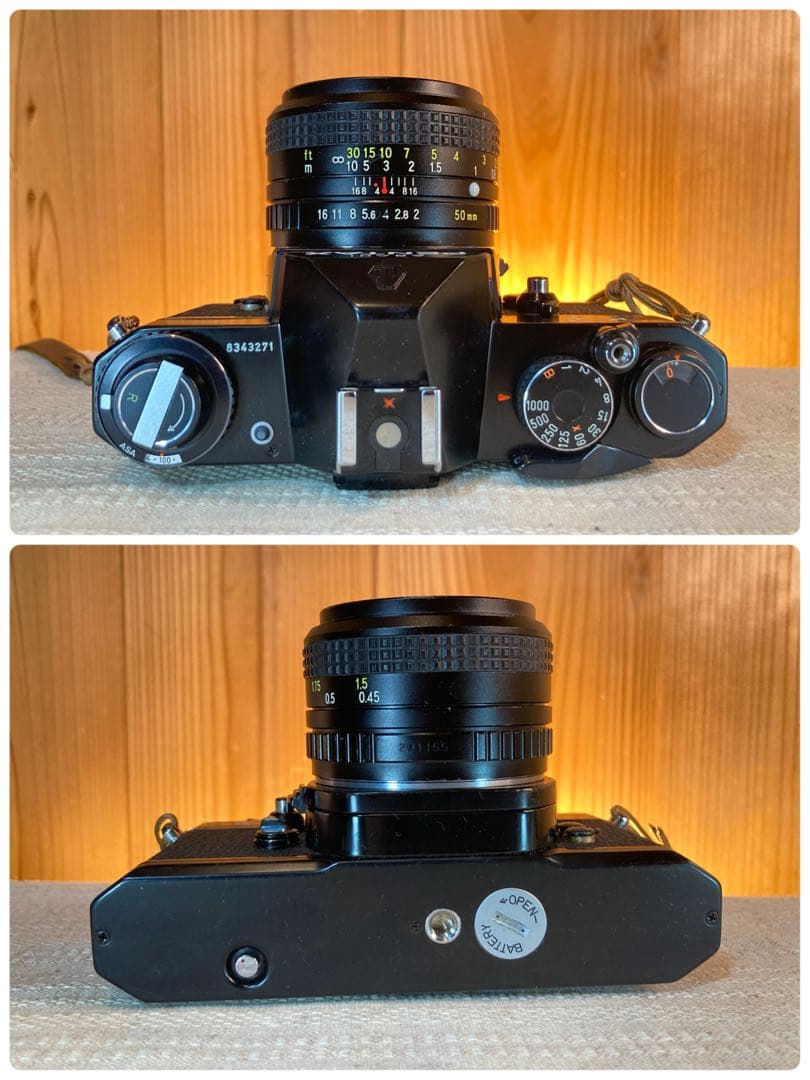 ★希少品＊超美品★pentax kx★富岡光学製/rikenon f2★作例必見