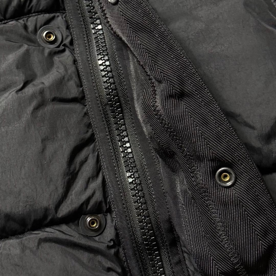 希少 ストーンアイランド ロゴ ダウン アウター ガーメントダイ archive