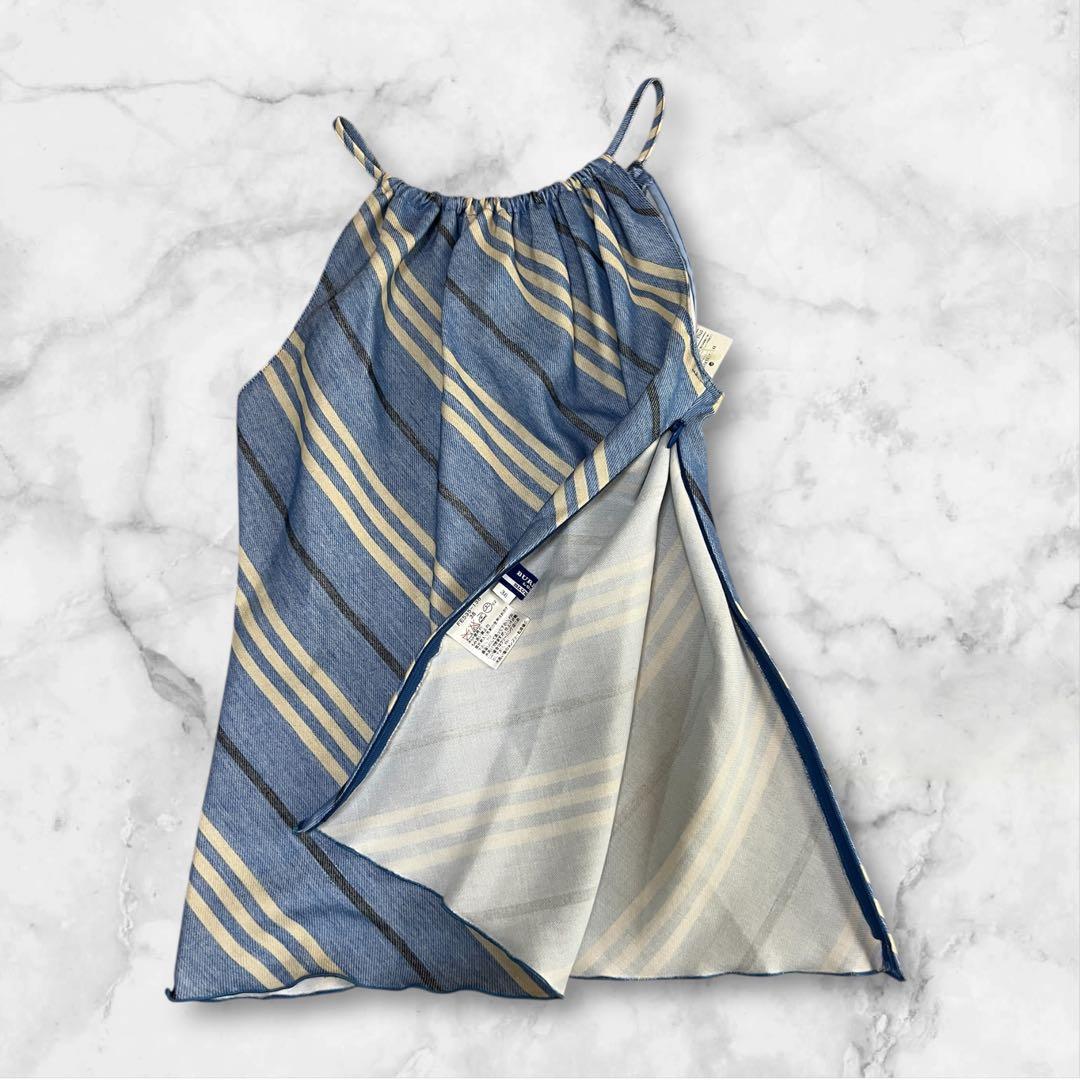 RT-138323 新品タグ付✨バーバリーブルーレーベル　ホルターネック