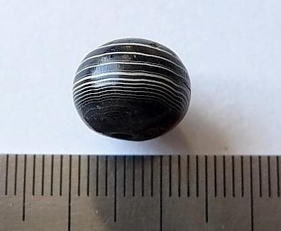 ★A3101★古代石 (163) 縞瑪瑙　スレマニ バンデッド アゲート