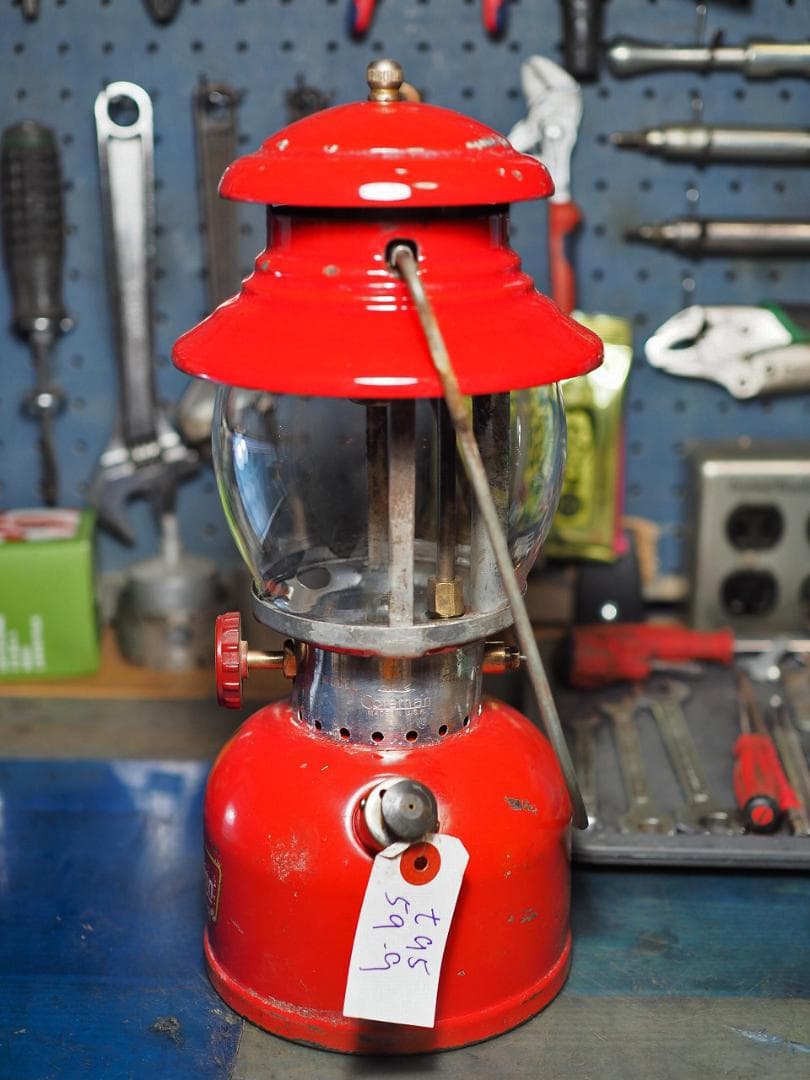 1959年9月 コールマン 200A ランタン（イエローボーダー）t95