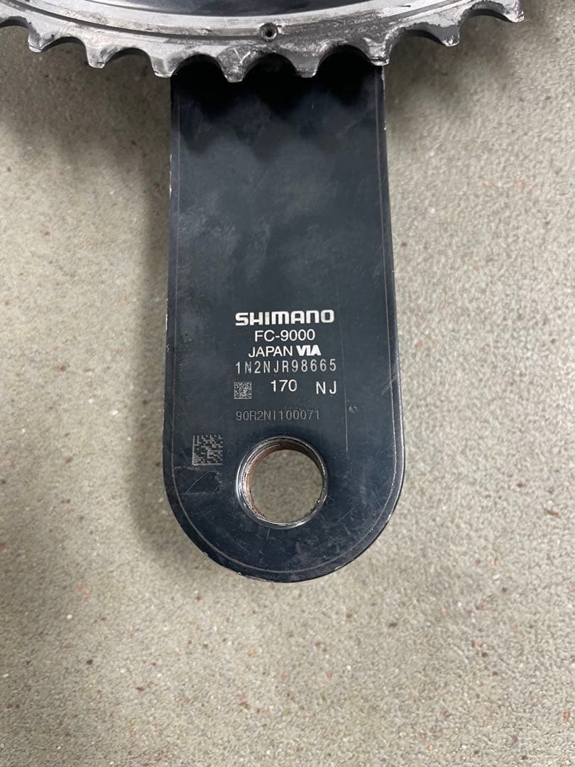 SHIMANO DURA-ACE パワーメーター クランクセット　fc9000