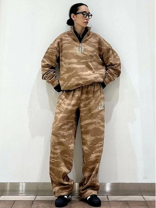 完売 新品 男女兼用 ギャップ GAPロゴ プルオーバー パンツ セットアップ