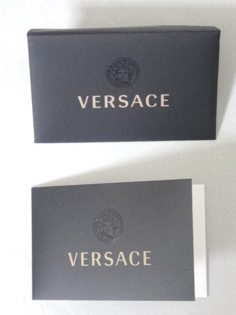 ヴェルサーチ VERSACE カードケース 名刺入れ ホワイト 【未使用】