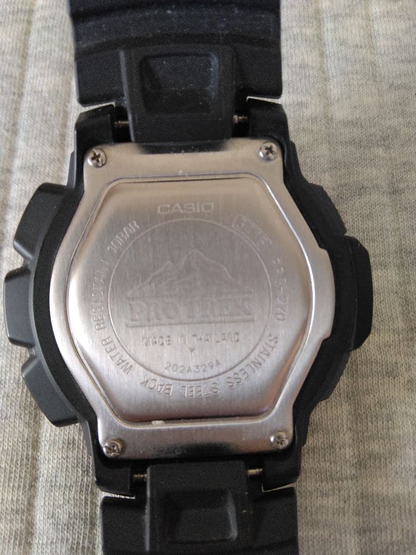 【美品】CASIO PROTREK PRG-270-1JF（３４１５P*JA）