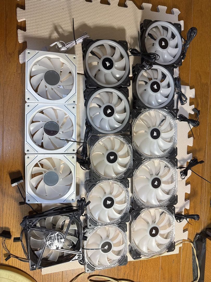 自作のコンピューターファン