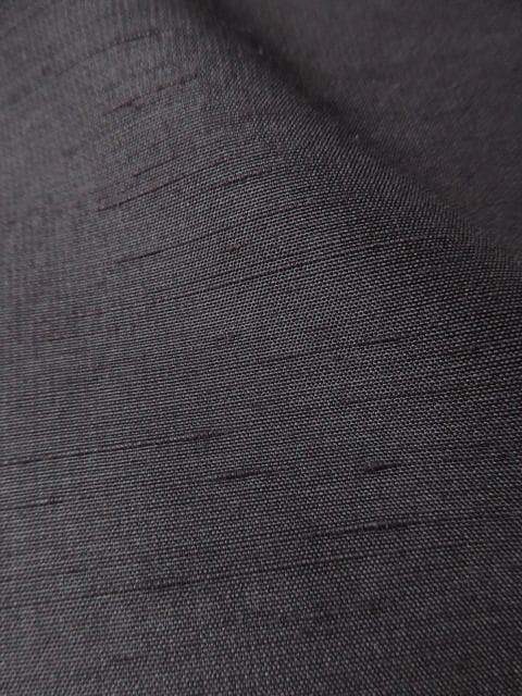 新古品！小田急百貨店誂製＊生紬＊モダン吉祥文様＊黒＊訪問着＊１６４ｃｍ＊裄６６