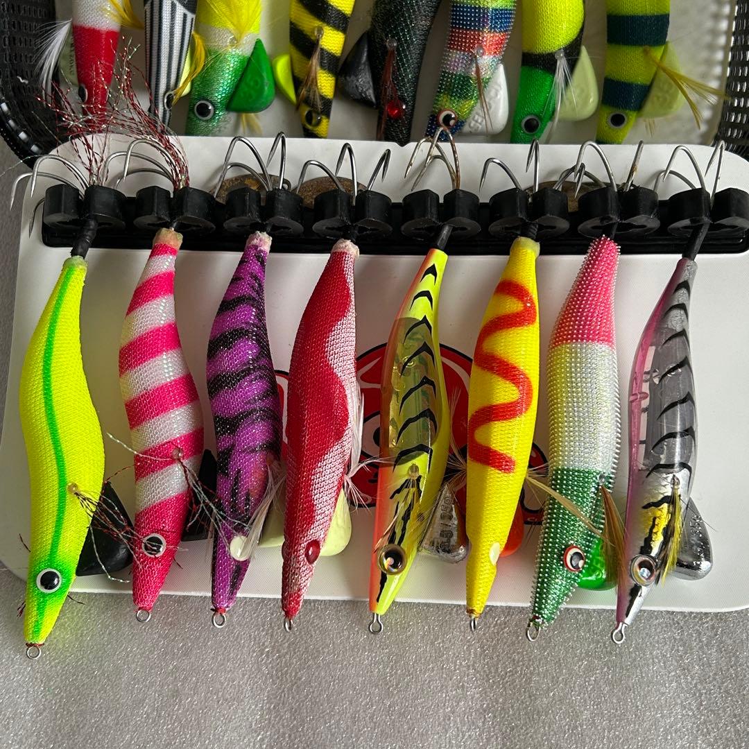 タコエギ ハリミツ 蛸 墨族 スッテ 豪華16本セット フラッシュブースト③