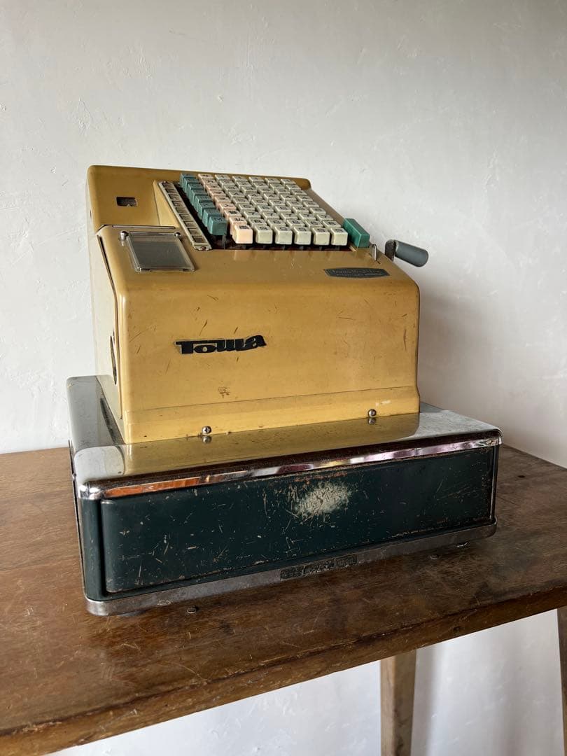 【昭和レトロ】TOUWA レジスター ヴィンテージ インダストリアル