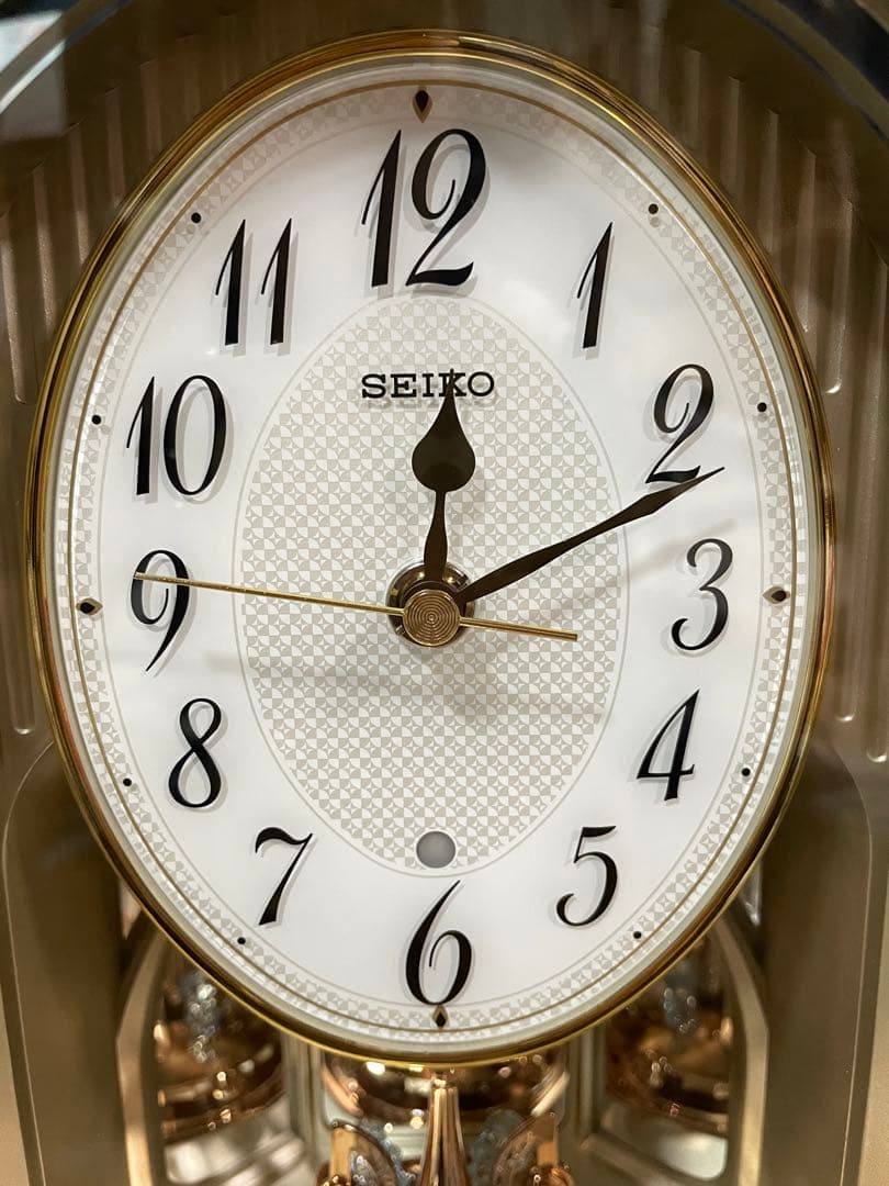 SEIKO 置時計 電波クロック メロディ時計