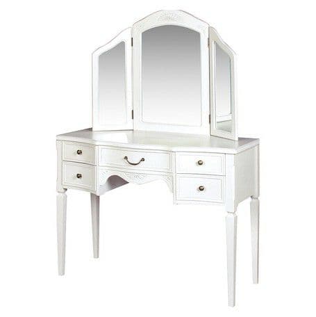 要問合せ♥️毎日幸せ品ある上質ドレッサー♥️ドレッサー　鏡台　白家具　プリンセス