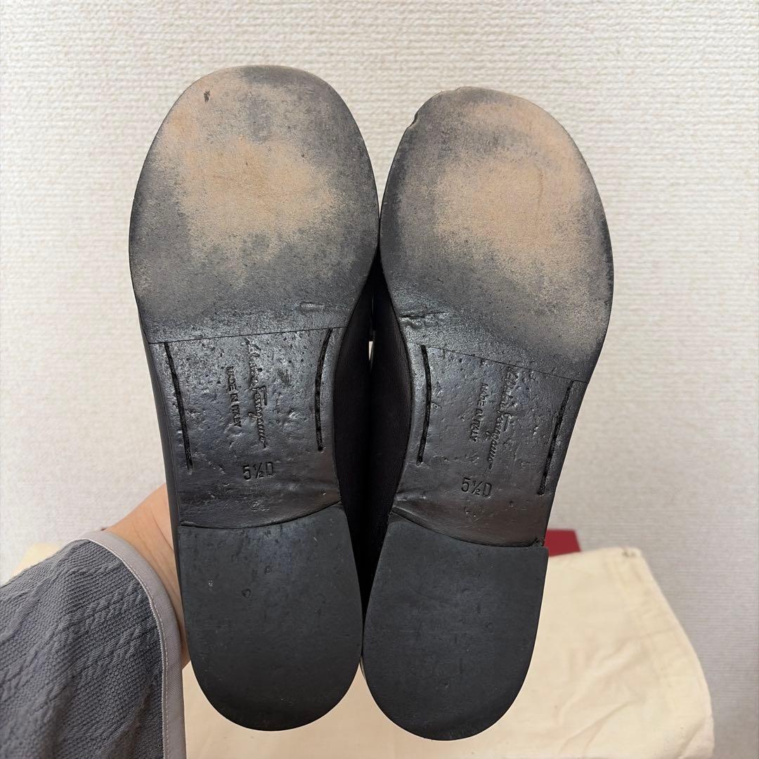 フェラガモ ローファー ガンチーニ　ROLO 51/2D フラット　シューズ