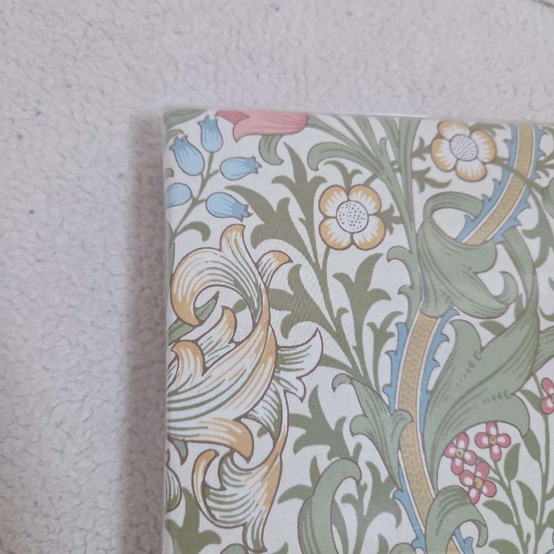 新品　西川　モリスギャラリー　掛け布団カバー　150×210 綿100% 日本製