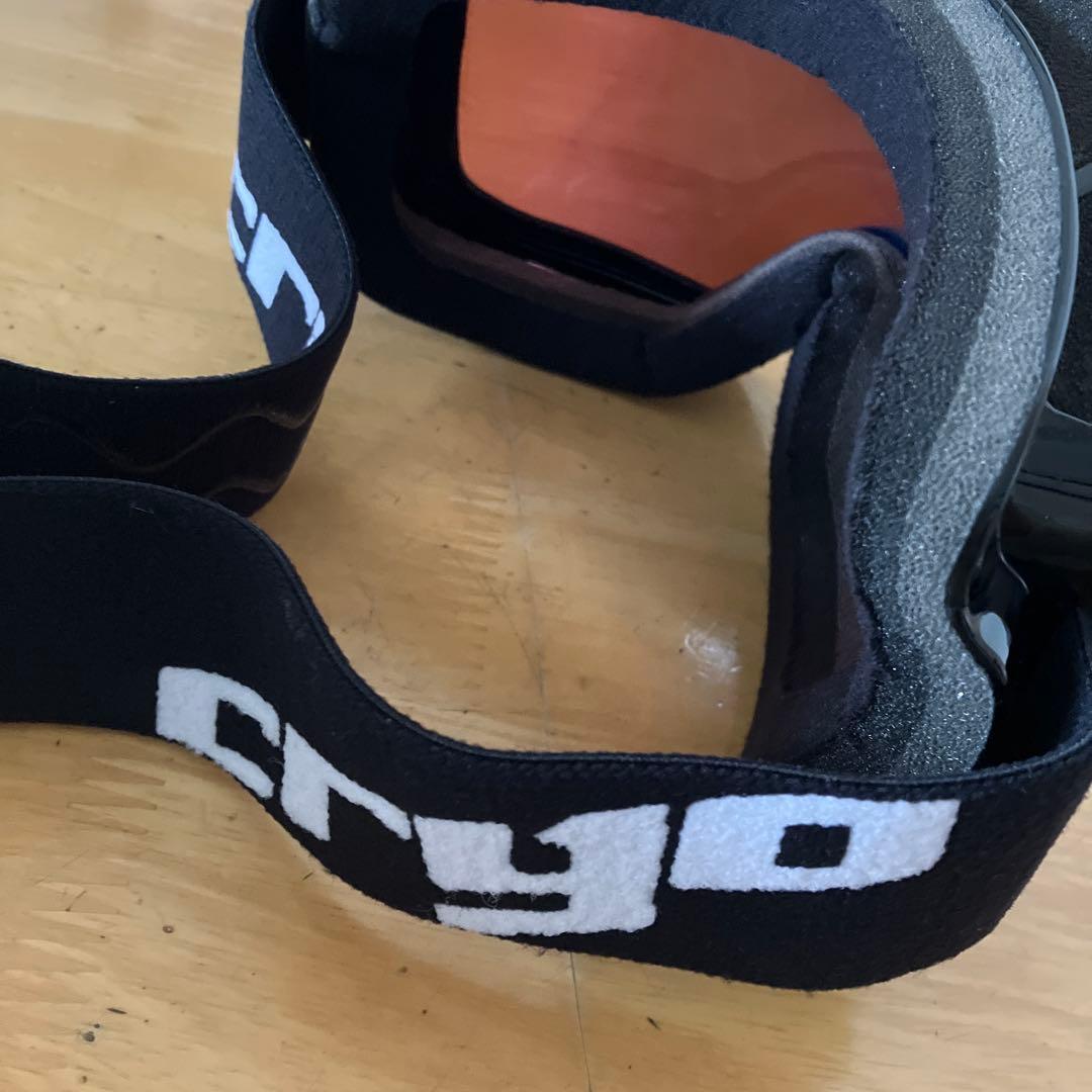 試着のみ2個お得スキースノボー用ゴーグルcryg ダブルレンズ 99%uvカット