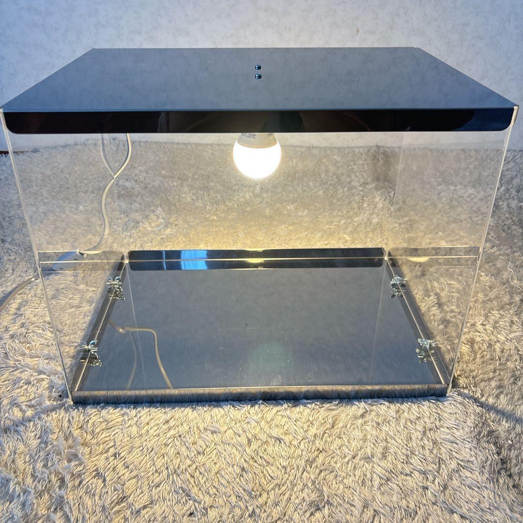 未使用】LED 照明 アクリル製 食品 ショーケース イベント 催事 模擬店