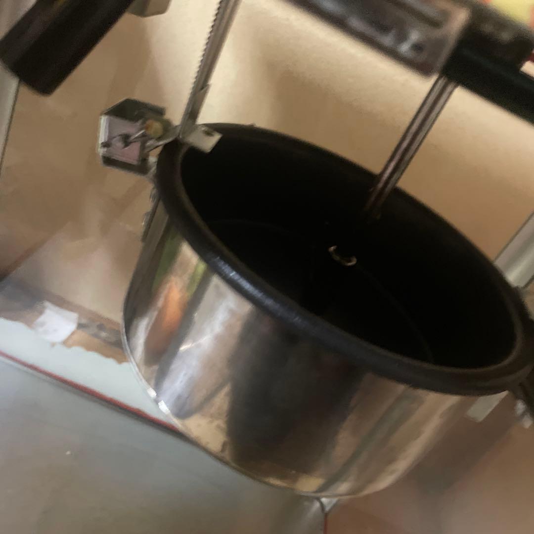 ポップコーンマシン 赤　祭り　イベント　屋台　夏　食料品　通電確認済み