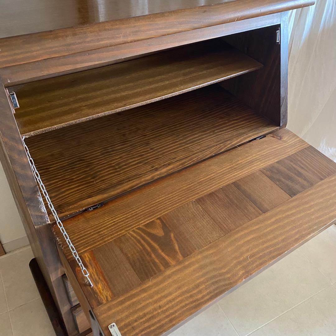 スペイン製　アクタス　ライティングビューロー　バレンシアパイン　北欧　カントリー