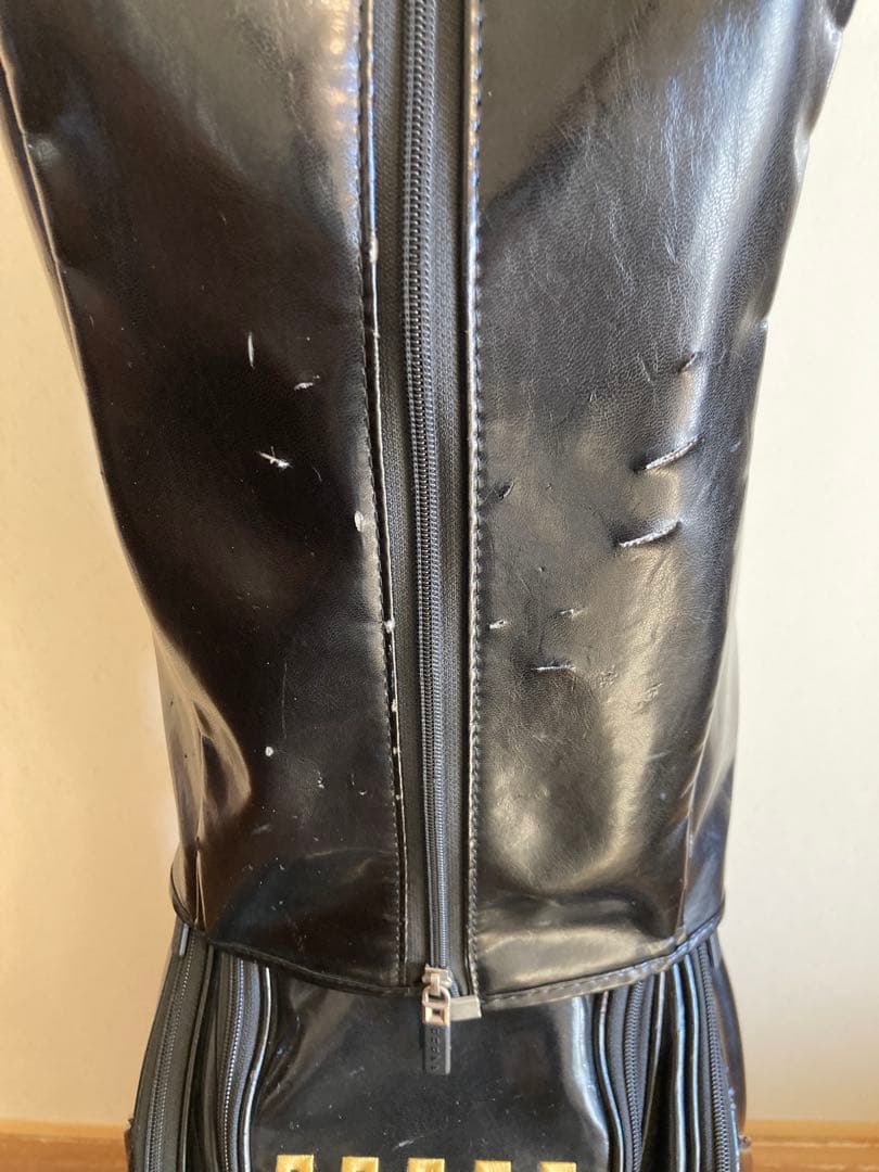 onoff オノフ　ゴルフキャディバッグ ツアー仕様　ブラックxイエロー