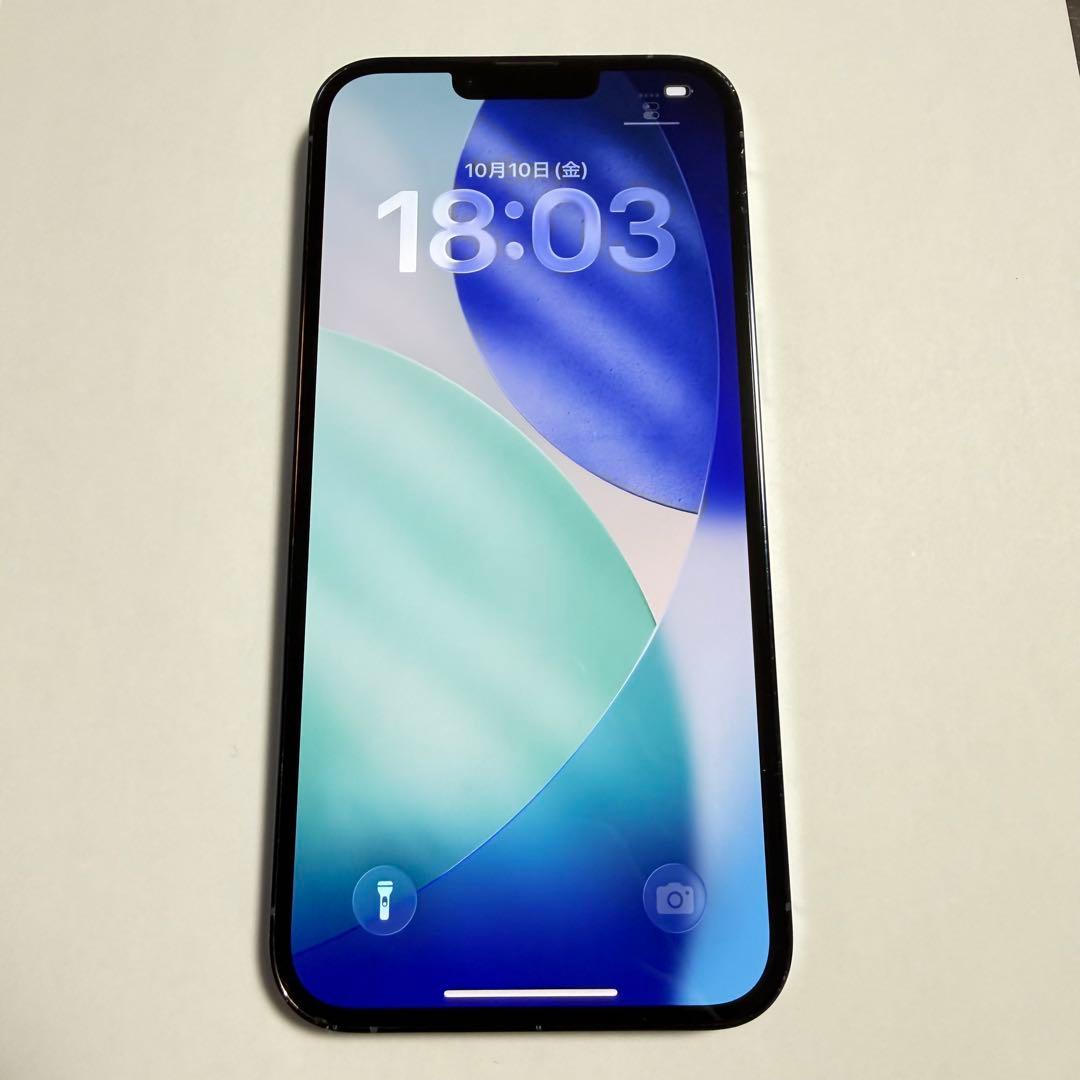 【最終値下】バッテリー100%査定ランクA iPhone13ProMax128G