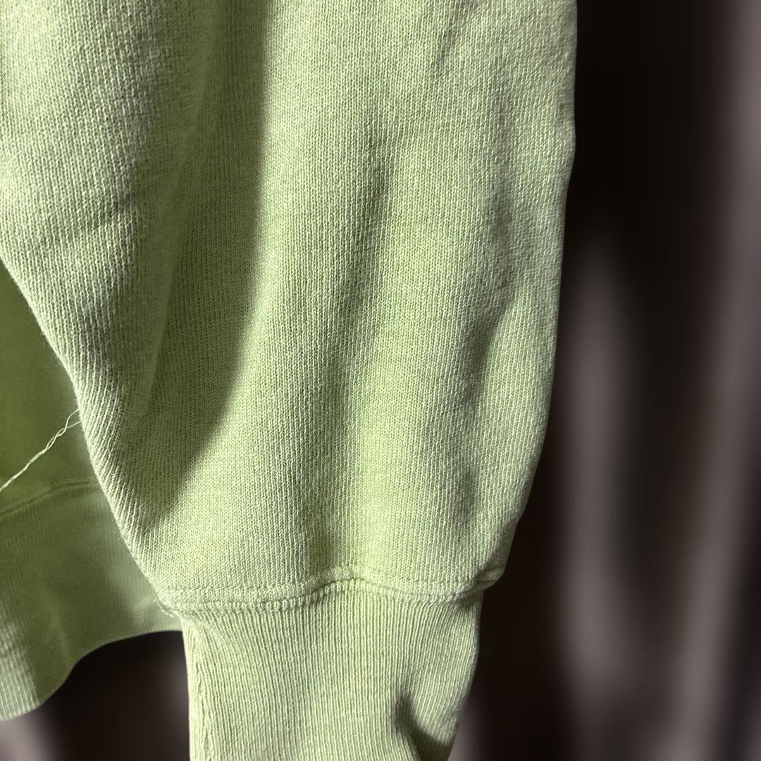 90s champion リバースウィーブ　ピスタチオ　レアカラー　袖目無し