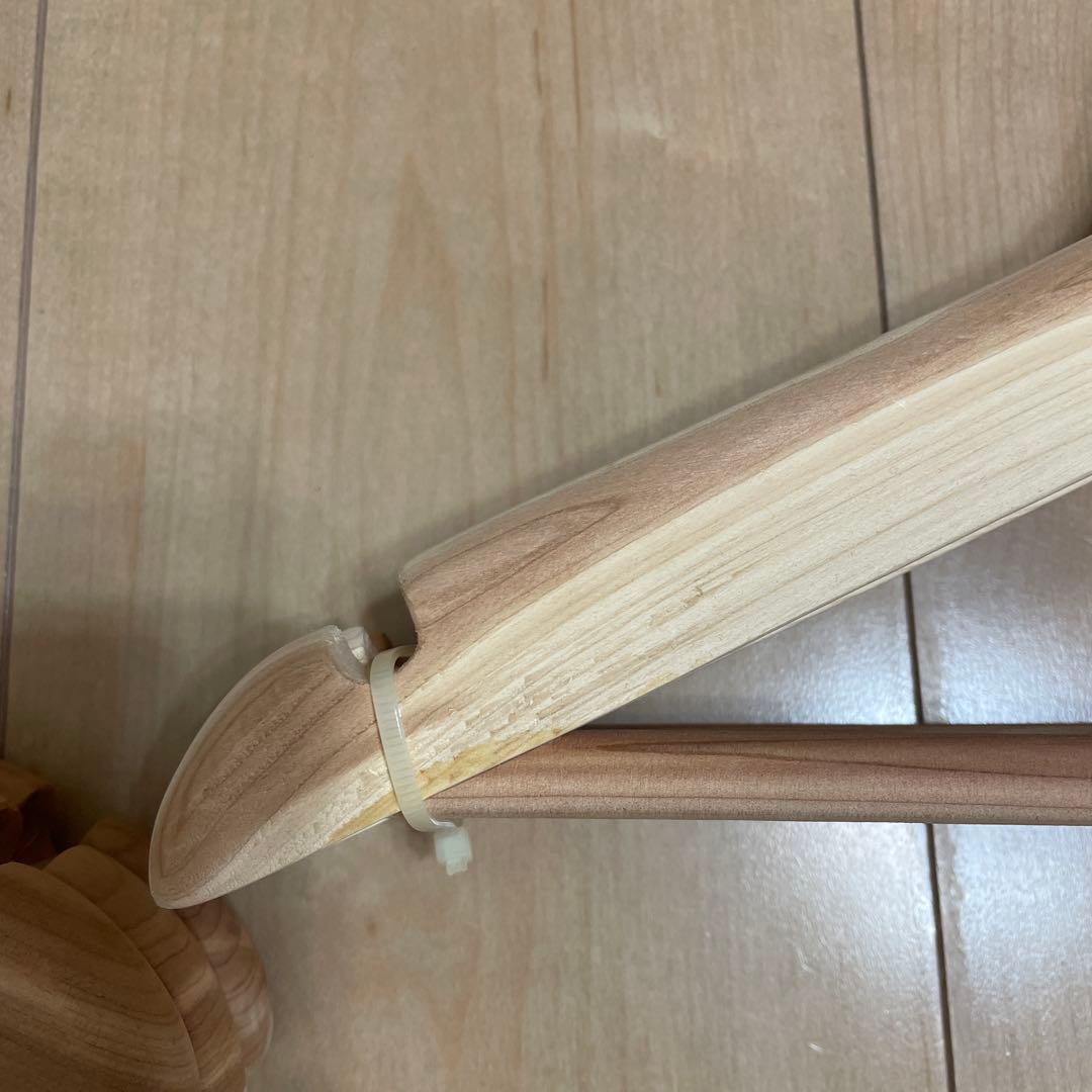 無印良品　レッドシダー 木製ハンガー　18本セット