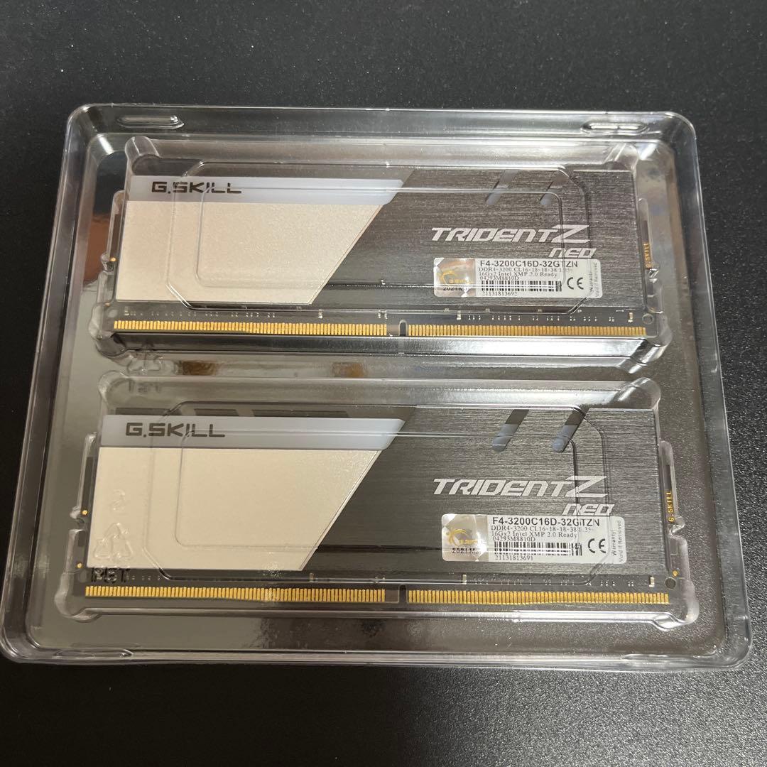 G.SKILL TRIDENT Z NEO DDR4 32GB(16GB×2)
