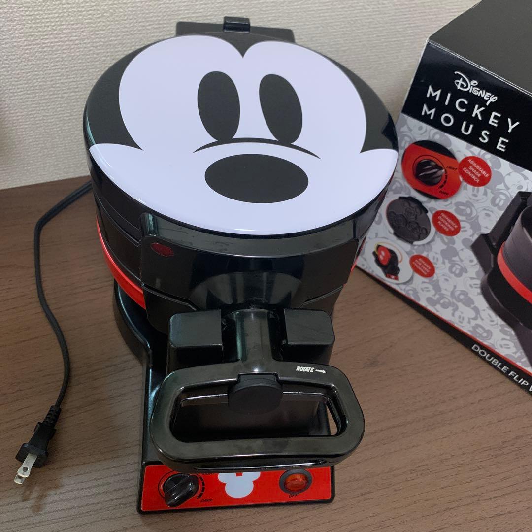 ディズニー ミッキーマウス ダブルフリップワッフルメーカー