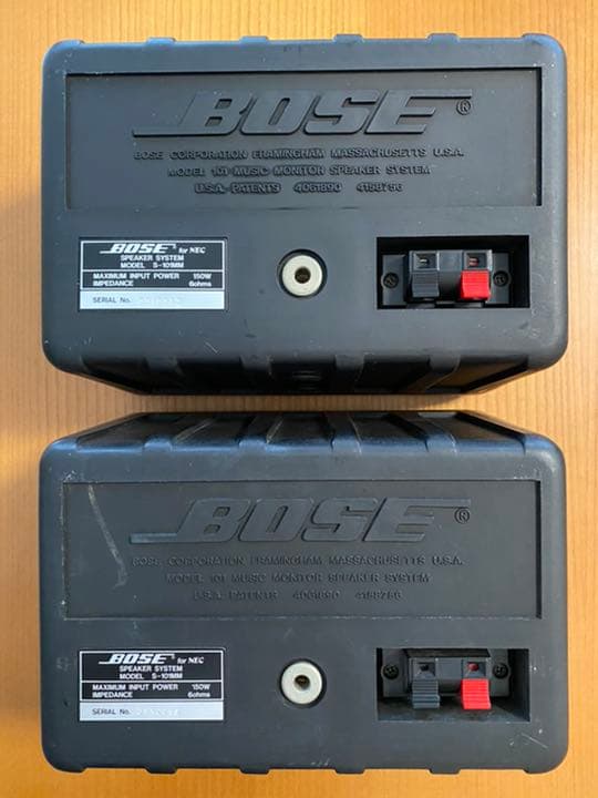 BOSE for NEC S-101MM 2台セット　シリアルも揃っています
