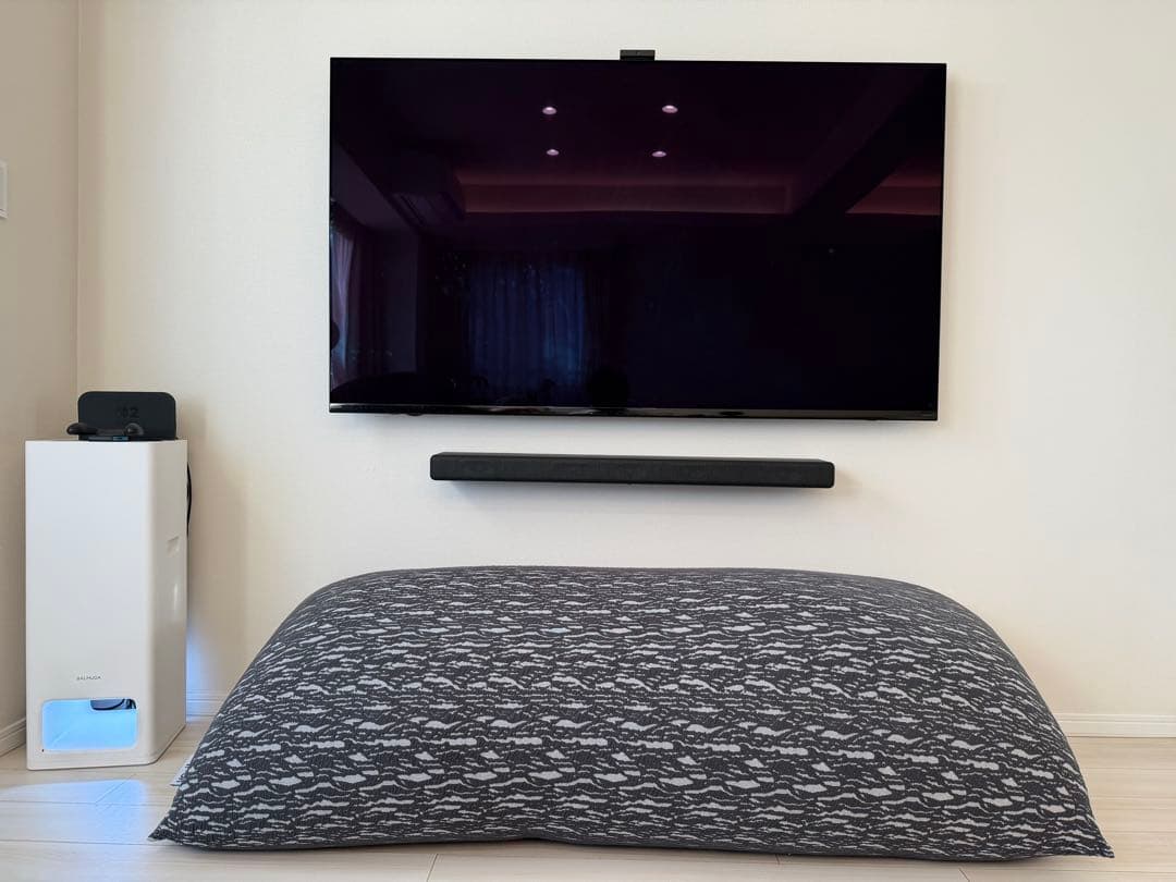 ビーズクッション グレー系 大きめ