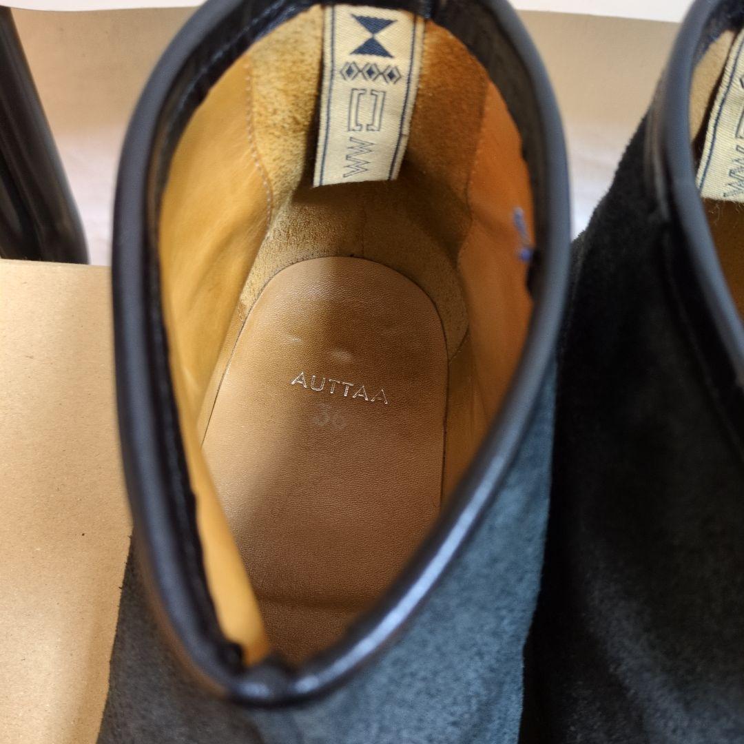 【新品未使用】「AUTTAA」ショートペコスブーツ