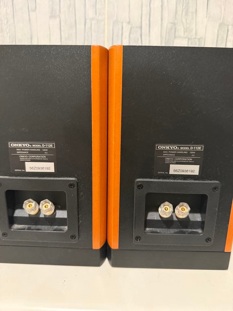ONKYO スピーカー　D-112E おまけ付き